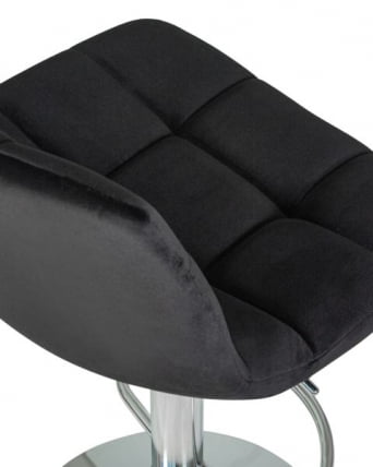 Стул барный ДОБРИН ТАИЛОР (черный велюр (МДЖ9-101)) 2 шт / DOBRIN TAILOR (MJ9-101))_7