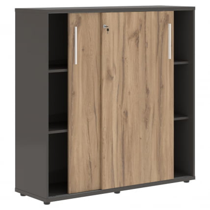 Шкаф с дверьми-купе ЕДИС ЕМC 1343 Дуб Денвер светлый Белый Мокко / EDIS EMC_1