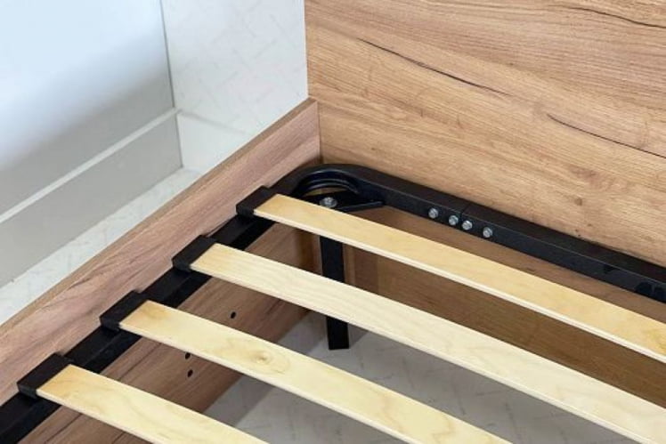 Каркас кровати Юниор 90х200 см СМУ-02 дуб крафт золотой / SMU-02_11