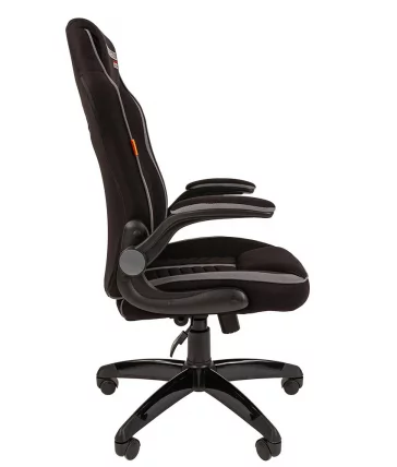 Кресло геймерское CХАИРМАН ДРАЙВ (ГАМЕ) 19 Серый-черный / CHAIRMAN (GAME)_2