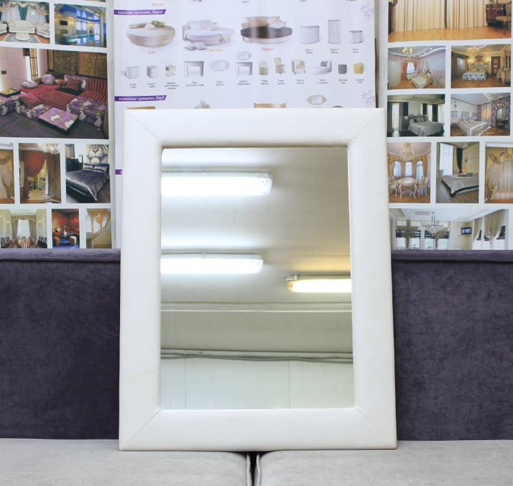 Зеркало Лора-1 белое_1