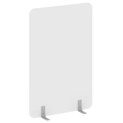 Перегородки на металлических опорах на фетровых подпятниках Р-лине ДП.Ф-120-180 Белый / R-line DP.F-120-180_0