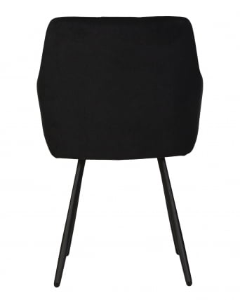 Стул обеденный ДОБРИН РОБЙ велюр Катаниа Блаcк / DOBRIN ROBY Catania Black_4