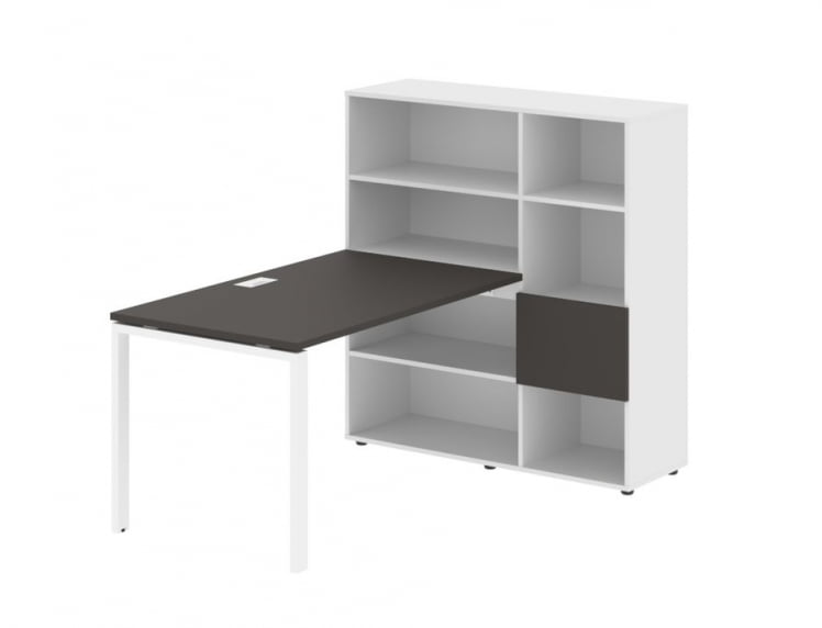 Рабочая станция ЕДИС ЕУРСТ 1213 Мокко Белый Белый / EDIS EURST_0