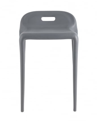 Табурет Слеттен пластик Серый / Sletten_3