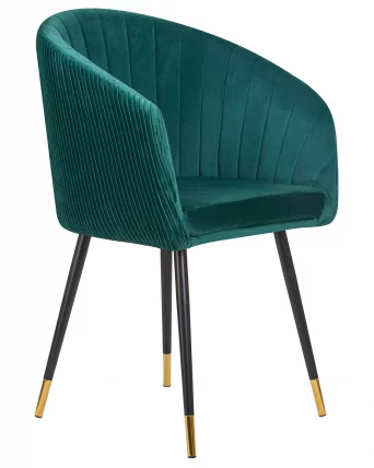 Стул обеденный ДОБРИН МАРЙ Зеленый велюр 1922-9 / DOBRIN MARY_1