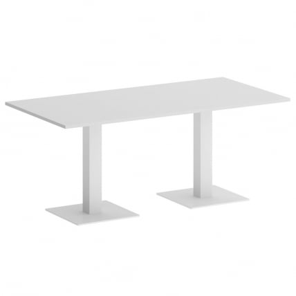 Стол прямоугольный ХОМЕ ОФФИCЕ ВР.СП-5-180.2 Белый/Белый металл / HOME OFFICE VR.SP-5-180.2_0