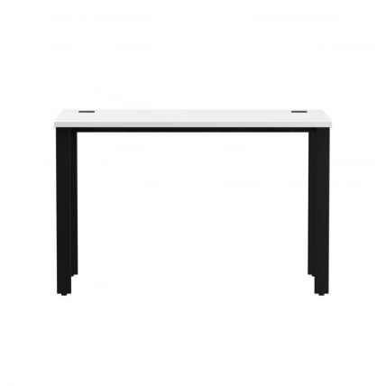 Стол прямой на металлокаркасе, опоры 45 гр Еверпроф ЕВО 254С002 Белый Черный / Everprof EVO 254S002_1