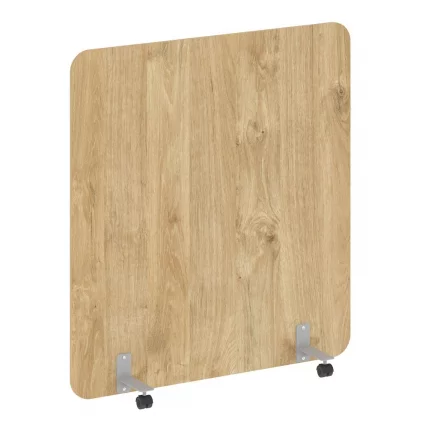 Перегородка на металлических опорах, на роликах Р-лине ДП.Р-140-150 Тиквуд Светлый / R-line DP.R-140-150_0