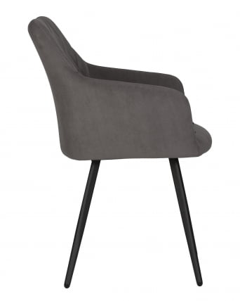 Стул обеденный ДОБРИН РОБЙ велюр Катаниа Чоколате / DOBRIN ROBY Catania Chocolate_2