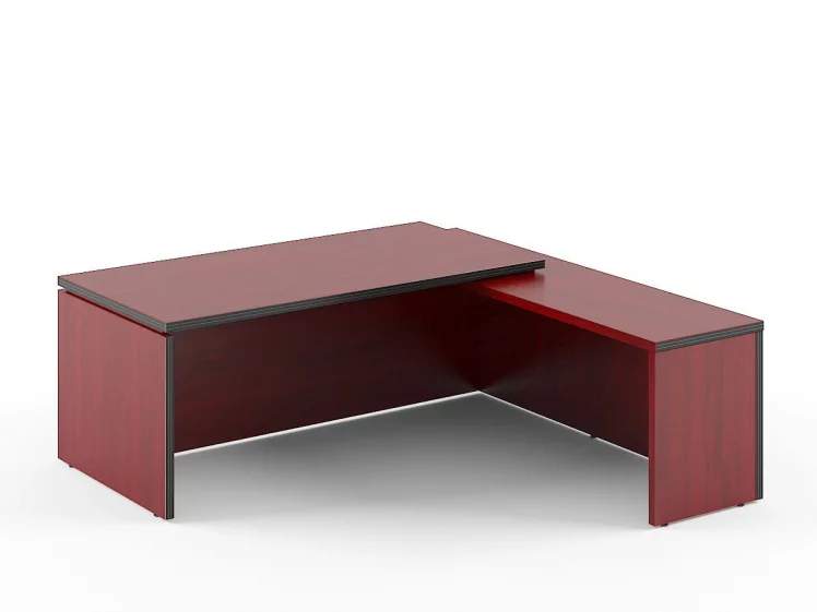 Стол руководителя правый ТCТ 2220 Р (Вишня Мемфис) / TCT R_0