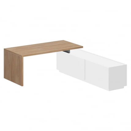 Стол на тумбу опорную 1,2,3 Оливер ОЛ-060-20-02.ГН Гикори натуральный / Oliver OL-060-20-02.GN_0