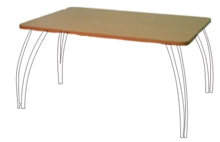 Столешница Т 500-клен_1