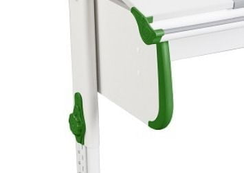 Стол универсальный трансформируемый Парта 1/75-40 Белый Зеленый / Parta_1