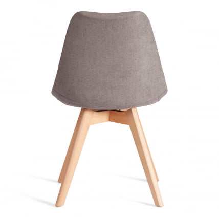 Стул ТУЛИП СОФТ (мод. 053В) дерево/пластик/ткань, 49,5 кс 54,5 кс 84 см, Серый (Грей) ЛЙ1701-26 / TULIP SOFT (mod. 053V) x x (Grey) LY1701-26_3