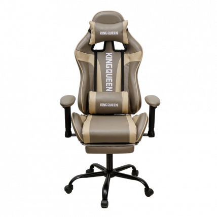 Кресло 896 КИНГКУЕЕН, цвет светло-серый/бежевый 896-лграй-беиге / KINGQUEEN, 896-lgray-beige_1