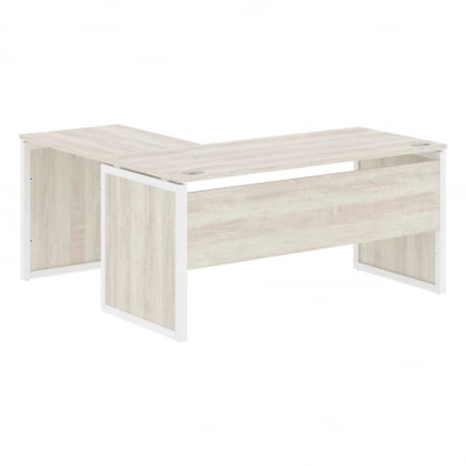 Стол письменный угловой правый КСТЕН-КП КСКПCТ 1615 Р Сосна Эдмонт Белый / XTEN-QP XQPCT R_0