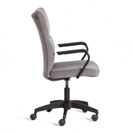 Кресло БЕНЕФИТ флок , серый, 29 / BENEFIT_3