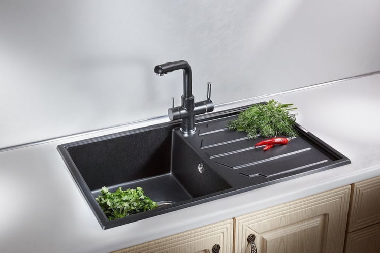 Кухонная мойка ГРАНУЛА 8601 Арктик / GRANULA_1