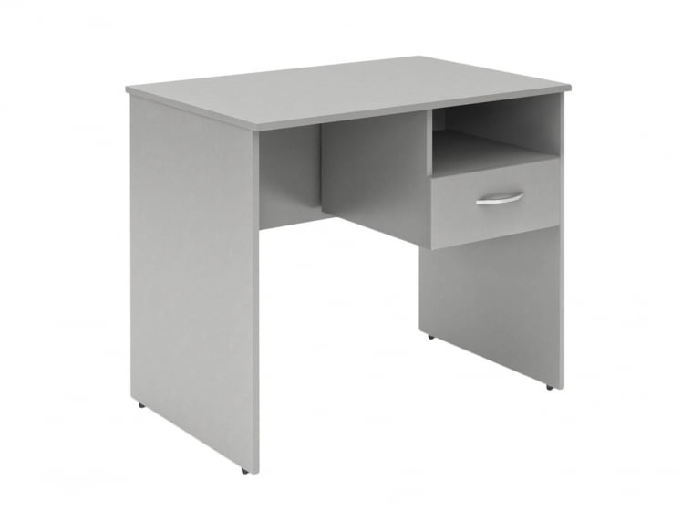 Стол письменный (С-900) Р с правой подвесной тумбой Белый / (S-900) R_0