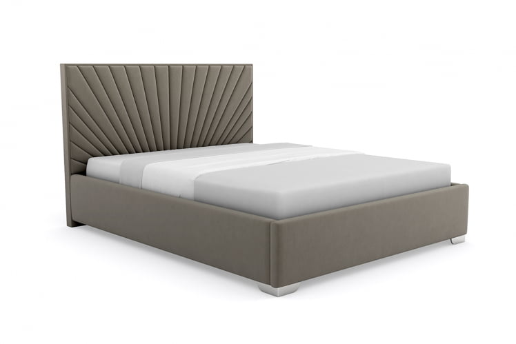 Кровать Парма 80кс200 велюр Севен 115 / Parma 80x200 Seven_15
