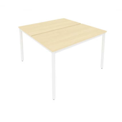 Рабочая станция на металлокаркасе СЛИМ СЙСТЕМ С.СП-4.2 Клен-Белый / SLIM SYSTEM_0