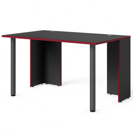 Игровой компьютерный стол СКИЛЛЛ ССТГ 1385.1 антрацит/красный / SKILLL SSTG_4