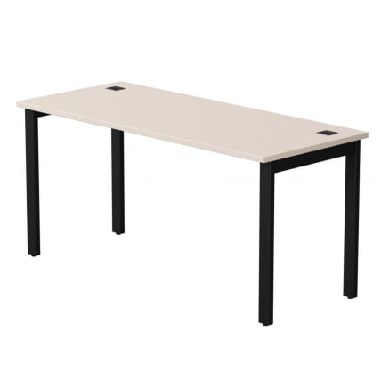 Стол прямой на металлокаркасе, опоры 45 гр Еверпроф ЕВО 254С004 Кашемир Черный / Everprof EVO 254S004_0