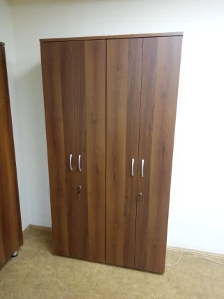 Шкаф 5 секций узкий с замком Альфа 61.50 Ольха_3