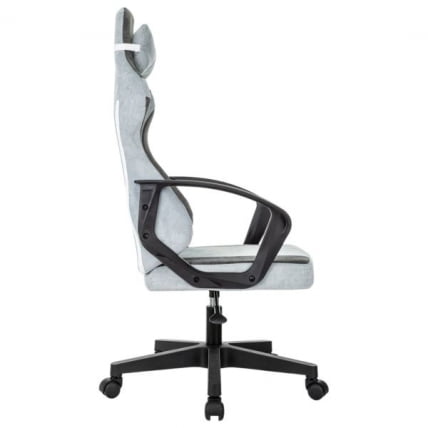 Кресло компьютерное БРАБИКС Форсер ГМ-127, 2 подушки, ткань, серое/светло-голубое / BRABIX Forcer GM-127,_4