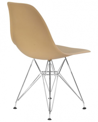 Стул обеденный ДОБРИН ДСР (ножки хром, цвет бежевый (ГР-03)) 4 шт / DOBRIN DSR (GR-03))_4