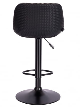 Барный стул Еверпроф Смиле Блаcк Экокожа Черный / Everprof Smile Black_3