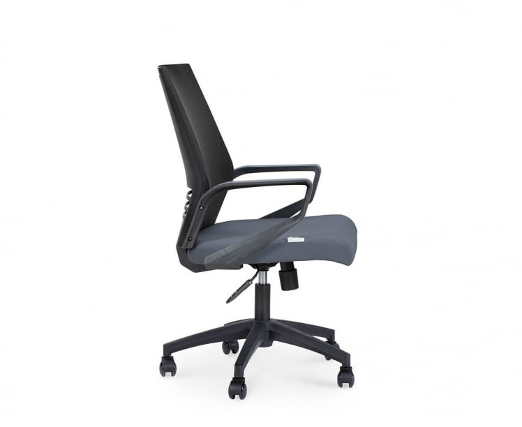 Кресло офисное Эрго блаcк ЛБ Серый/Черный / black LB_2