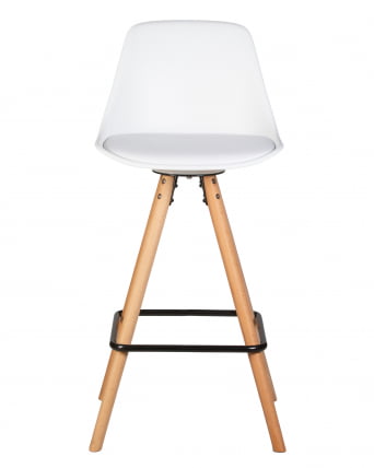 Стул полубарный ДОБРИН РОННИ Белый ЗЛ-В-02 / DOBRIN RONNI ZL-W-02_5