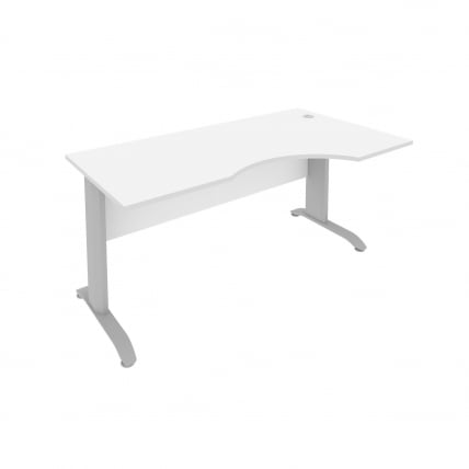 Стол криволинейный правый Рива ПЛ.СА-1 Пр Белый / Riva_0