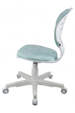 Кресло 1139 ФВ ПЛ Вхите велюр Блисс 10 голубой / FW PL White Bliss_6