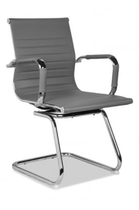 Кресло для посетителей CЛГ-620 ЛКСХ-C Грей / CLG-620 LXH-C Grey_0
