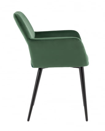 Стул Денди велюр Зеленый_3
