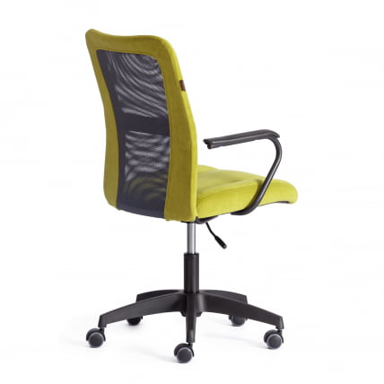 Кресло СТАФФ флок/ткань, олива/серый, 23/В-12 / STAFF 23/W-12_2