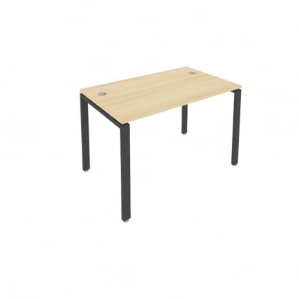 Стол письменный МЕТАЛ СЙСТЕМ Б.СП-2 Акация/Антрацит / METAL SYSTEM_0