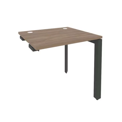 Стол-приставка на П-образном м/к к опорным элементам ОНИКС О.МП-СПР-0.7 Дуб Аризона/Антрацит / ONIX O.MP-SPR-0.7_0