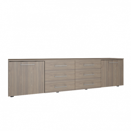 Тумба модульная четырехсекционная ЙАЛТА ЛТ-ТС 4.3Р Вяз Благородный / YALTA LT-TS 4.3R_0