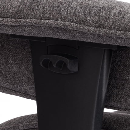 Кресло Комфй БЛ ткань, серый / Comfy BL_12