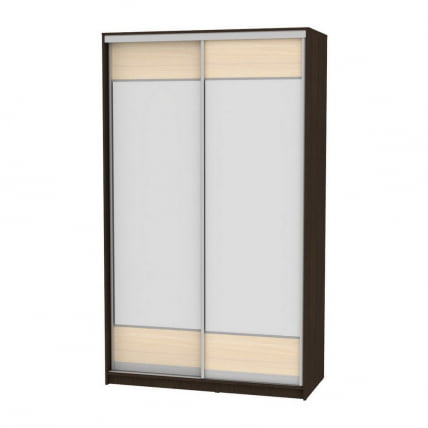 Шкаф-купе Б-220х135х60-3(Венге-ДМ-Д8Д8) / B-220х135х60-3(Венге-ДМ-D8D8)_0