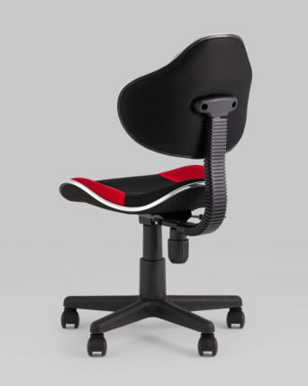 Стул офисный КЗЙ Черно-красный / QZY_5