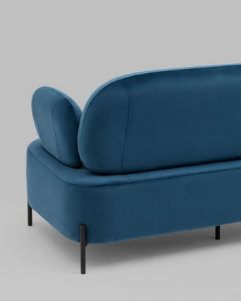 Диван Кэнди велюр Синий_3