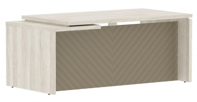 Стол руководителя правый Торр ЛУКС ТЛCТ 189 Р Сосна Эдмонд Капучино / Torr LUX TLCT R_0