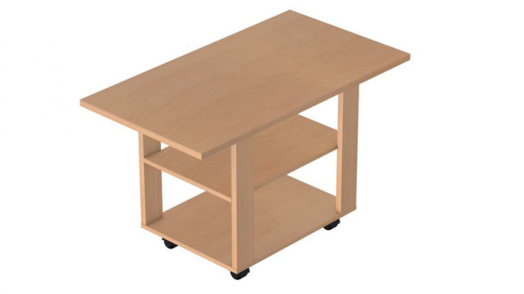 Стол журнальный Р.СЖ Дуб Сонома светлый_0