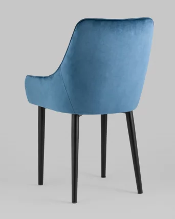 Стул Джоан велюр Пыльно-синий_5