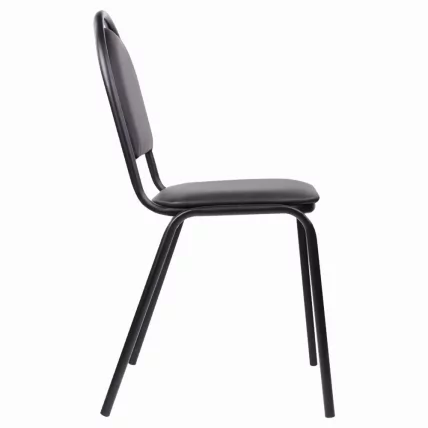 Стул для посетителей РС00Л кожзам Черный_3